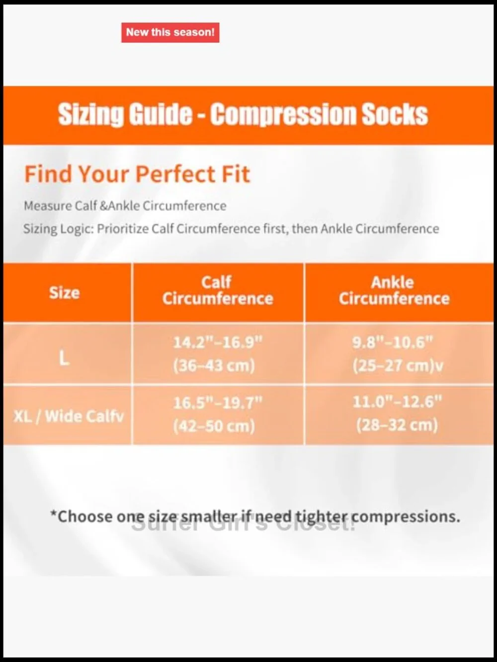 N/A compression socks